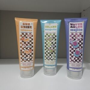 Bath & Body Works - Sunshine Mimosa, Island Margarita, Watermelon Mojito